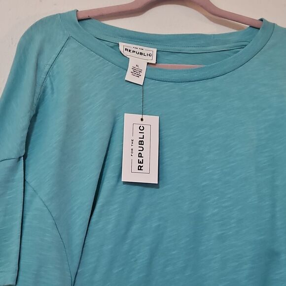 For the Republic shirt  ruffle new XL - Picture 4 of 8